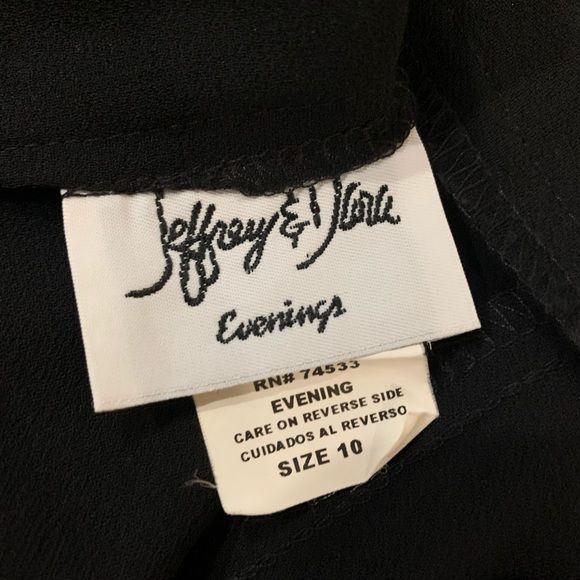 Vintage Jefferey & Dara Evenings skirted Pants, Size 10 - Picture 12 of 13